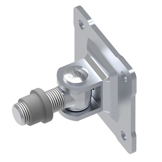 Vendita online Cardine M18 con piastra a 4 fori art.233.22C
